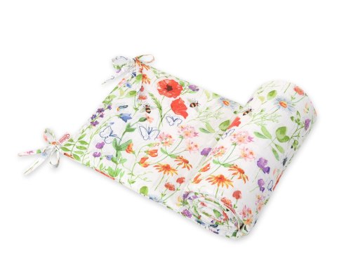 Bobono Uniwersalny ochraniacz do łóżeczka - łąka