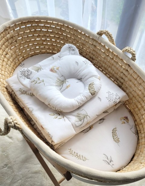 My Sweet Baby Kołderka z wypełnieniem i poduszka profilowana Miś - zestaw 2cz. - Gąski