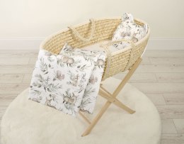 My Sweet Baby Kołderka z wypełnieniem i poduszka profilowana Miś - zestaw 2cz. - woodland olive