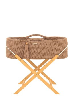 My Sweet Baby Kosz Mojżesza BOHO Handmade ze stojakiem sand
