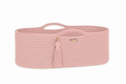 My Sweet Baby Kosz Mojżesza BOHO bawełniany Handmade z materacykiem - pastel pink