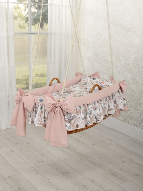 My Sweet Baby Kosz Mojżesza kołyska wisząca- Róże sepia