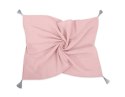My Sweet Baby Muślinowy kocyk dla niemowląt z chwostami - pastel pink