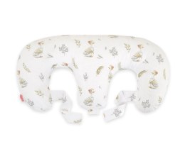 Bobono Poduszka rogal do karmienia bliźniąt + zdejmowana poszewka - gąski