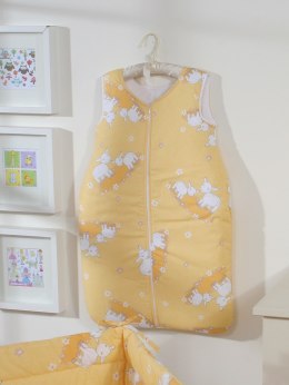 Bobono Śpiworek dla dzieci bawełniany M 6-12 mcy TOG 2.5 całoroczny owieczki