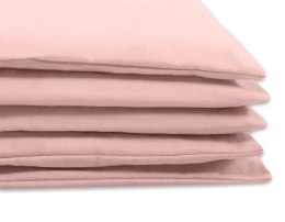 My Sweet Baby Bawełniana pościel dla dzieci 2 części poszewki na poduszkę i na kołderkę 135x100 - brudny róż