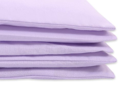 My Sweet Baby Bawełniana pościel dla dzieci 2 części poszewki na poduszkę i na kołderkę 135x100 - fioletowa