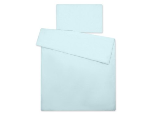 My Sweet Baby Bawełniana pościel dla dzieci 2 części poszewki na poduszkę i na kołderkę 135x100 - miętowa