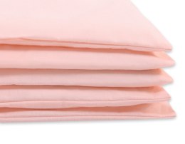 My Sweet Baby Bawełniana pościel dla dzieci 2 części poszewki na poduszkę i na kołderkę 135x100 - pudrowy róż