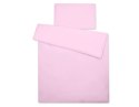 My Sweet Baby Bawełniana pościel dla dzieci 2 części poszewki na poduszkę i na kołderkę 135x100 - różowa