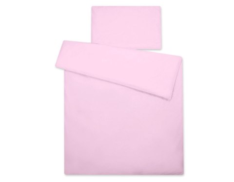 My Sweet Baby Bawełniana pościel dla dzieci 2 części poszewki na poduszkę i na kołderkę 135x100 - różowa