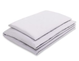 My Sweet Baby Bawełniana pościel dla dzieci 2 części poszewki na poduszkę i na kołderkę 135x100 - szara