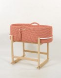 My Sweet Baby Kosz Mojżesza BOHO Handmade z kołyską - blush