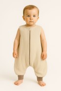 My Sweet Baby Muślinowy śpiworek dla dzieci z nogawkami XL 2-4 lata letni TOG 1.0 - cream