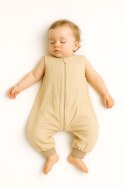 My Sweet Baby Muślinowy śpiworek dla dzieci z nogawkami L 9-24 mcy letni TOG 1.0 - cream