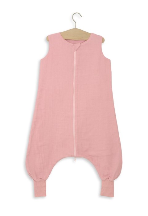 My Sweet Baby Muślinowy śpiworek dla dzieci z nogawkami L 9-24 mcy letni TOG 1.0 - pastel pink
