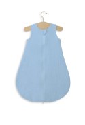 My Sweet Baby Muślinowy śpiworek dla dzieci zaokrąglony S 0-6 mcy letni TOG 1.0 - blue