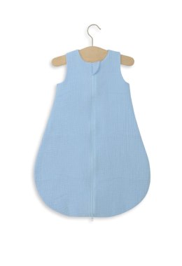 My Sweet Baby Muślinowy śpiworek dla dzieci zaokrąglony S 0-6 mcy letni TOG 1.0 - blue