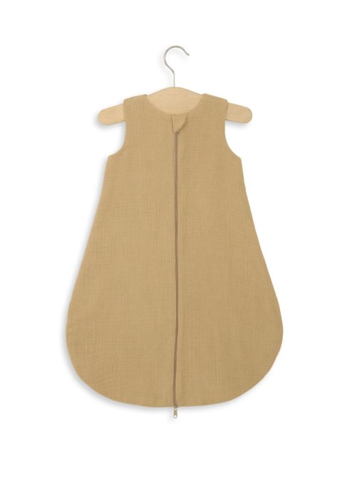 My Sweet Baby Muślinowy śpiworek dla dzieci zaokrąglony S 0-6 mcy letni TOG 1.0 - camel