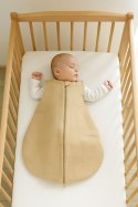 My Sweet Baby Muślinowy śpiworek dla dzieci zaokrąglony S 0-6 mcy letni TOG 1.0 - camel