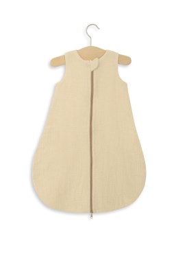 My Sweet Baby Muślinowy śpiworek dla dzieci zaokrąglony S 0-6 mcy letni TOG 1.0 - cream
