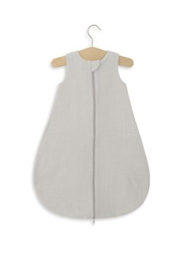 My Sweet Baby Muślinowy śpiworek dla dzieci zaokrąglony S 0-6 mcy letni TOG 1.0 - szary
