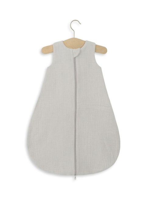 My Sweet Baby Muślinowy śpiworek dla dzieci zaokrąglony S 0-6 mcy letni TOG 1.0 - szary