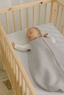My Sweet Baby Muślinowy śpiworek dla dzieci zaokrąglony S 0-6 mcy letni TOG 1.0 - szary