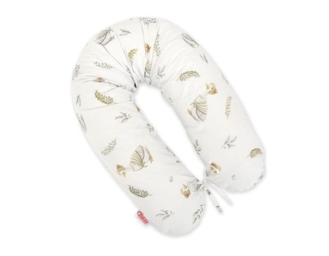 Bobono Bawełniana poszewka do poduszki ciążowej Longer - Gąski