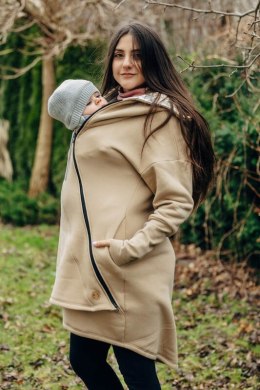 Asymetryczna Bluza - Beżowa z Park Jurajski - Ice Desert - rozmiar XXS