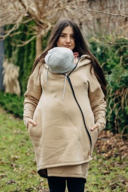 Asymetryczna Bluza - Beżowa z Park Jurajski - Ice Desert - rozmiar XXS