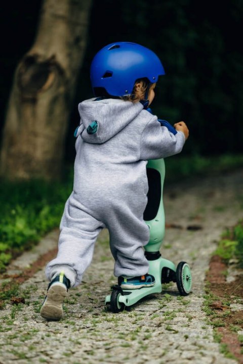 Kombinezon dla dziecka - rozmiar 110 - Szary Melanż z Park Jurajski