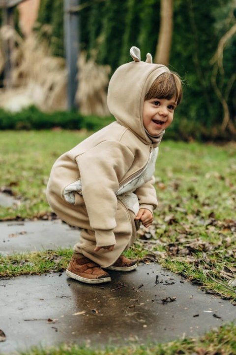 Kombinezon dla dziecka - rozmiar 116 - Beżowy z Park Jurajski - Ice Desert