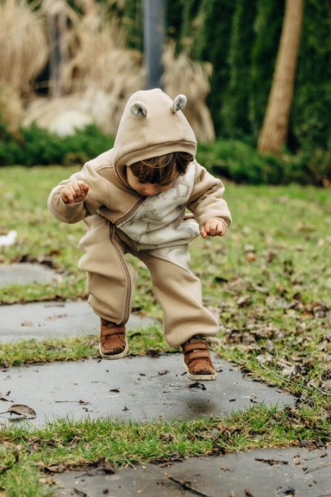 Kombinezon dla dziecka - rozmiar 62 - Beżowy z Park Jurajski - Ice Desert