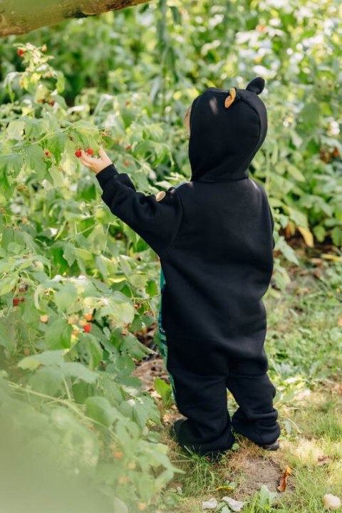 Kombinezon dla dziecka - rozmiar 62 - Czarny z Park Jurajski - Nowa Era