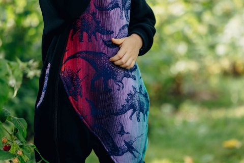 Kombinezon dla dziecka - rozmiar 68 - Czarny z Park Jurajski - Nowa Era