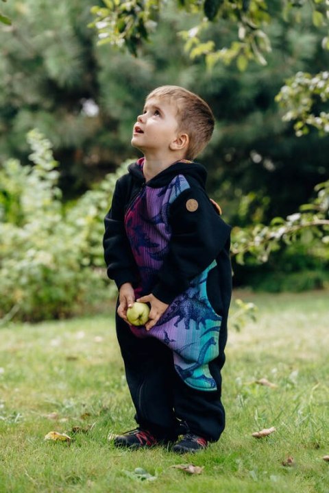 Kombinezon dla dziecka - rozmiar 68 - Czarny z Park Jurajski - Nowa Era