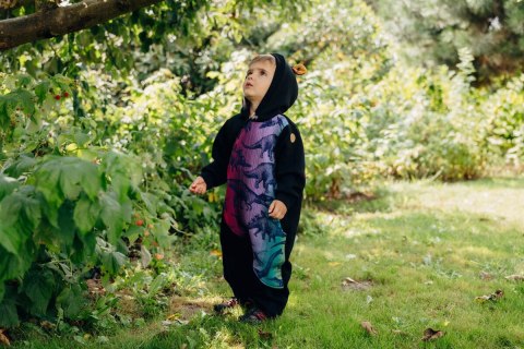 Kombinezon dla dziecka - rozmiar 68 - Czarny z Park Jurajski - Nowa Era