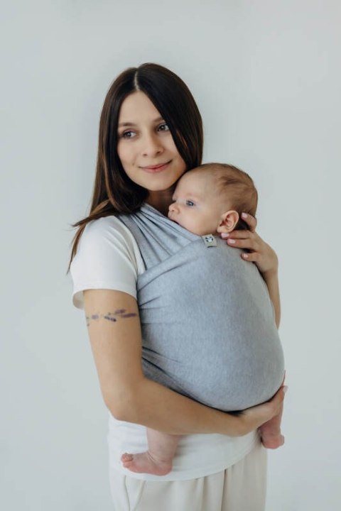 Chusta do noszenia dzieci, elastyczna - Chalcedon - rozmiar standardowy 5.0 m