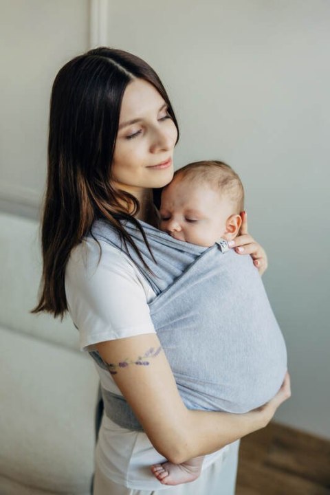 Chusta do noszenia dzieci, elastyczna - Chalcedon - rozmiar standardowy 5.0 m