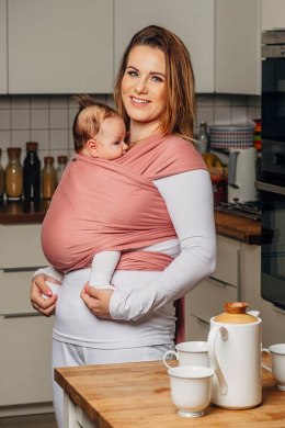 Chusta do noszenia dzieci, elastyczna - Kwarc - rozmiar standardowy 5.0 m