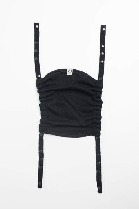 Kapturek do nosidełka (100% bawełna) - MAŁA JODEŁKA CZARNY HEBAN