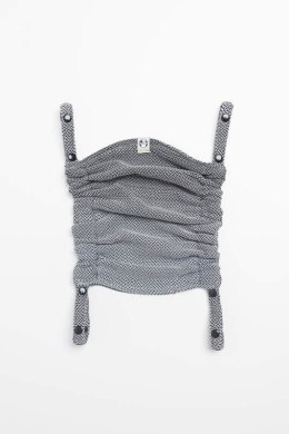 Kapturek do nosidełka (100% bawełna) - MAŁA JODEŁKA OMBRE SZARY