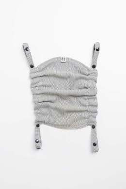 Kapturek do nosidełka (100% bawełna) - MAŁA JODEŁKA SZARA