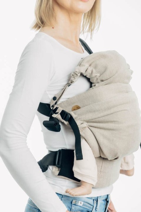 Kapturek do nosidełka (100% bawełna) - PEANUT BUTTER