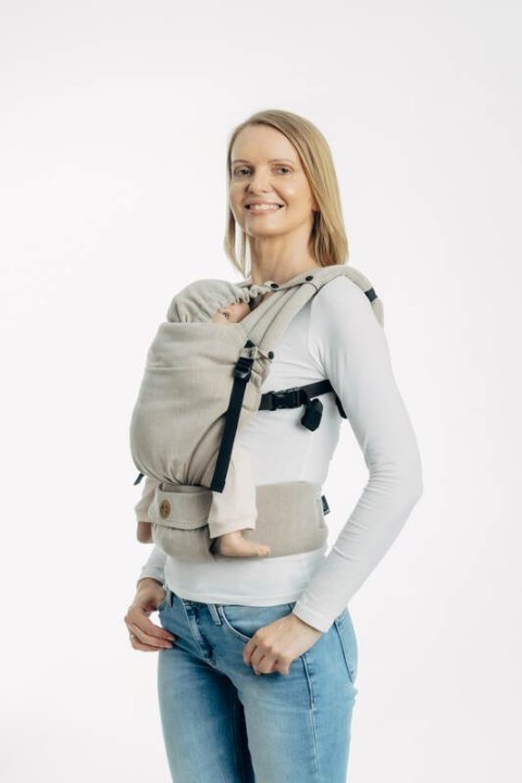 Kapturek do nosidełka (100% bawełna) - PEANUT BUTTER