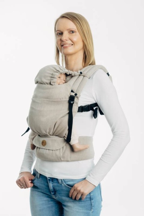 Kapturek do nosidełka (100% bawełna) - PEANUT BUTTER