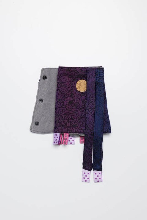 Nakładki ochronne na pasy ramienne, (60% bawełna, 40% poliester) - Zestaw - DZIKIE WINO - BOUQUET