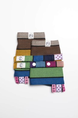 Nakładki ochronne na pasy ramienne, (60% bawełna, 40% poliester) - Zestaw - KARUZELA BARW