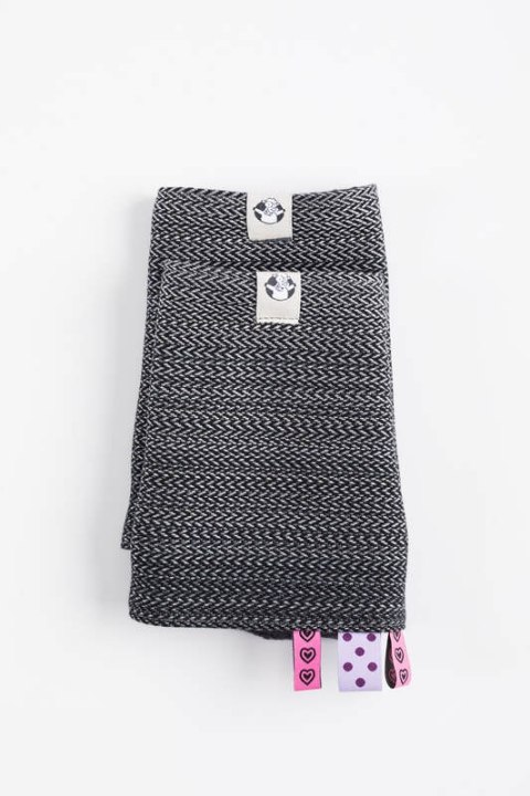 Nakładki ochronne na pasy ramienne, (60% bawełna, 40% poliester) - Zestaw - MAŁA JODEŁKA OMBRE SZARY